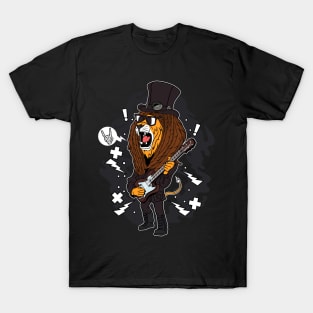 rock and roll lion T-Shirt